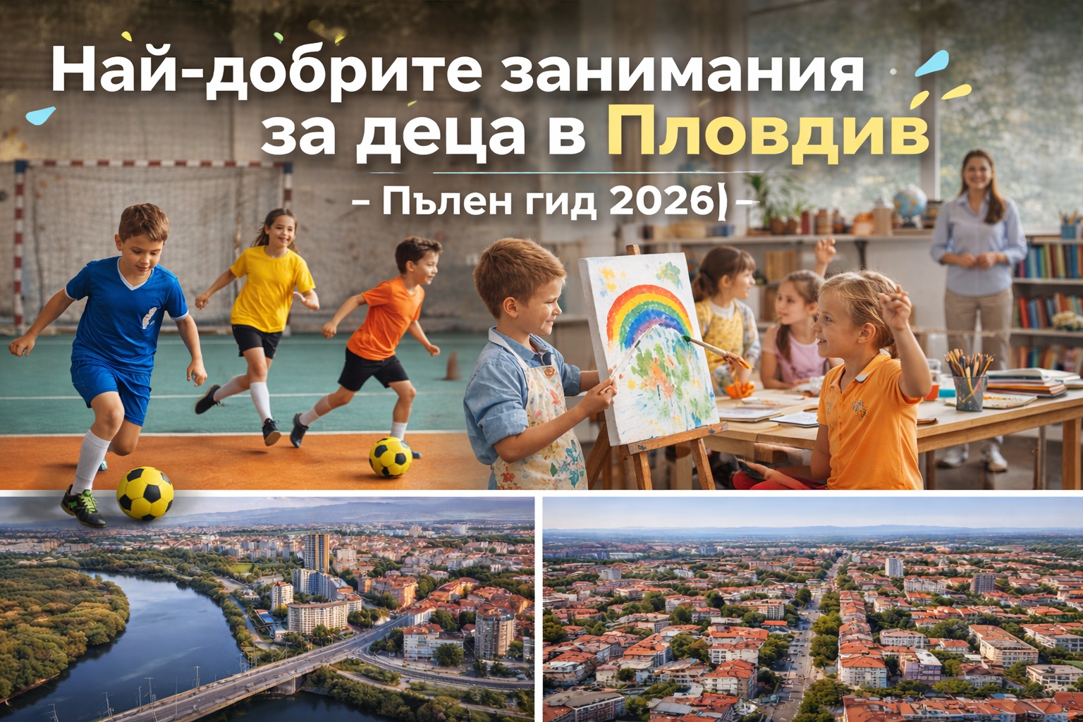 Read more about the article Занимания за деца в Пловдив – пълен гид за родители